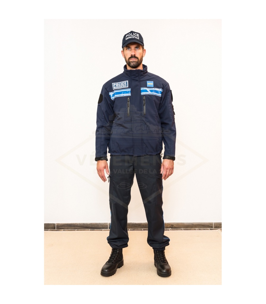 BLOUSON SOFTSHELL POLICE MUNICIPALE
