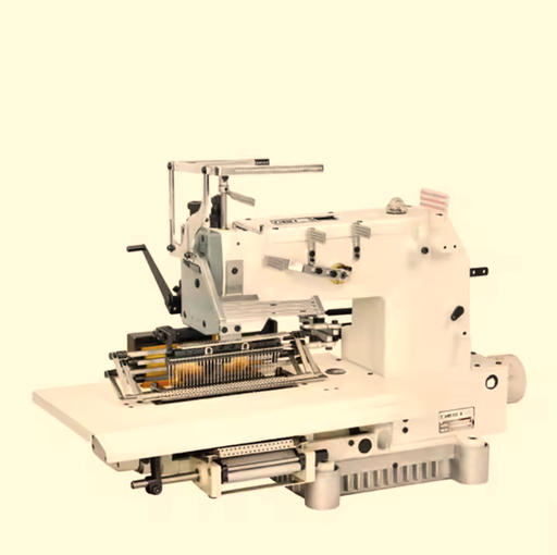 Machine à coudre industrielle - Machine BS-VC008-33048P à bande élastique (Avec Table et Pieds)