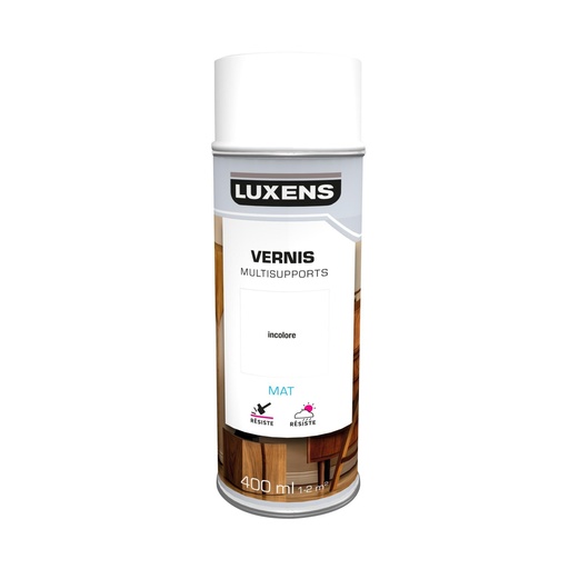 luxens vernis multisupport incolore- MAT-400ml
